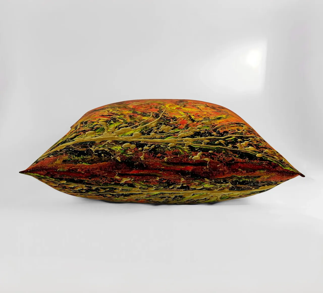 SINFONIA D'AUTUNNO cuscino da Thierry Vobmann Abstract painting