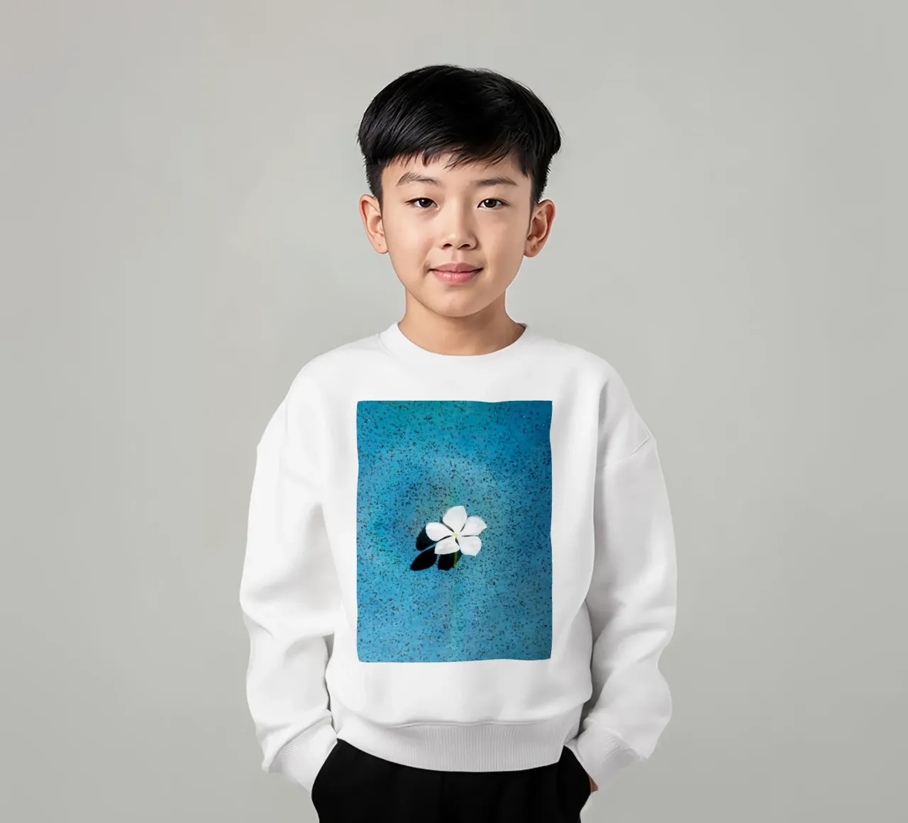 Flora 7 Kinder Sweatshirt von rafael campezato