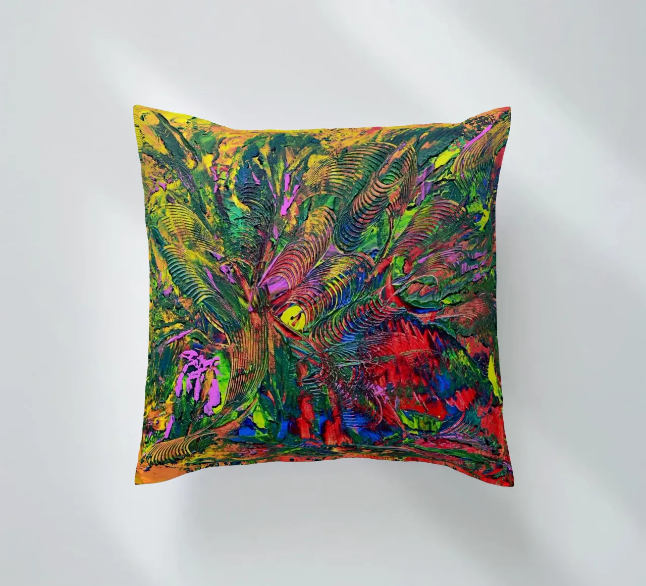SET AUTUNNO cuscino da Thierry Vobmann Abstract painting