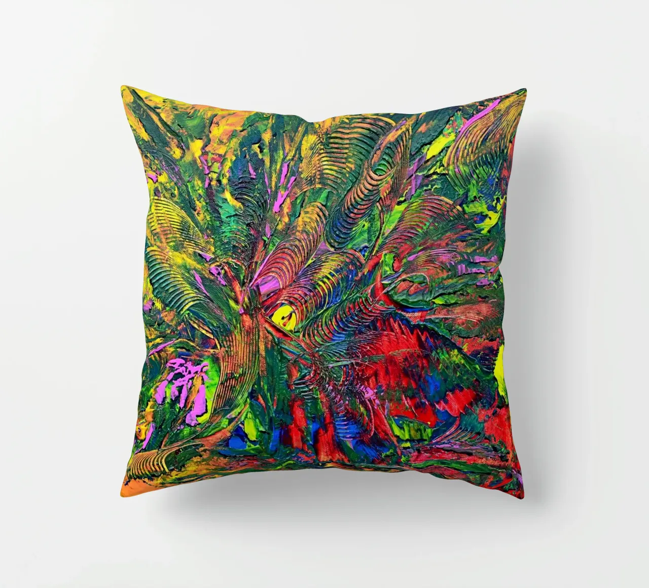 SET AUTUNNO cuscino da Thierry Vobmann Abstract painting