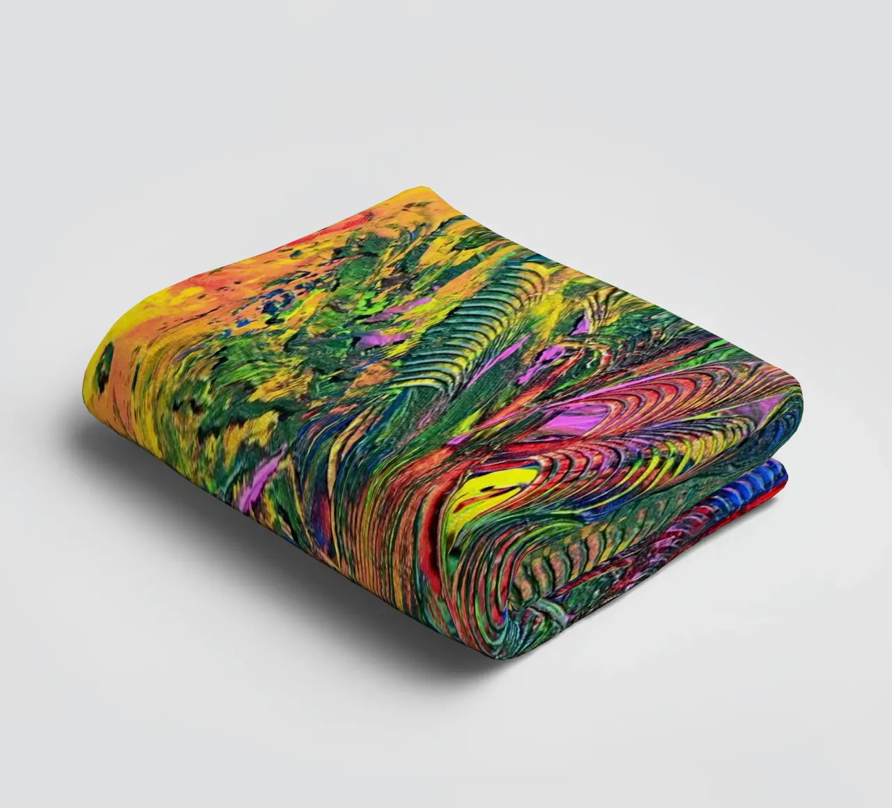 SET AUTUNNO asciugamano da bagno da Thierry Vobmann Abstract painting