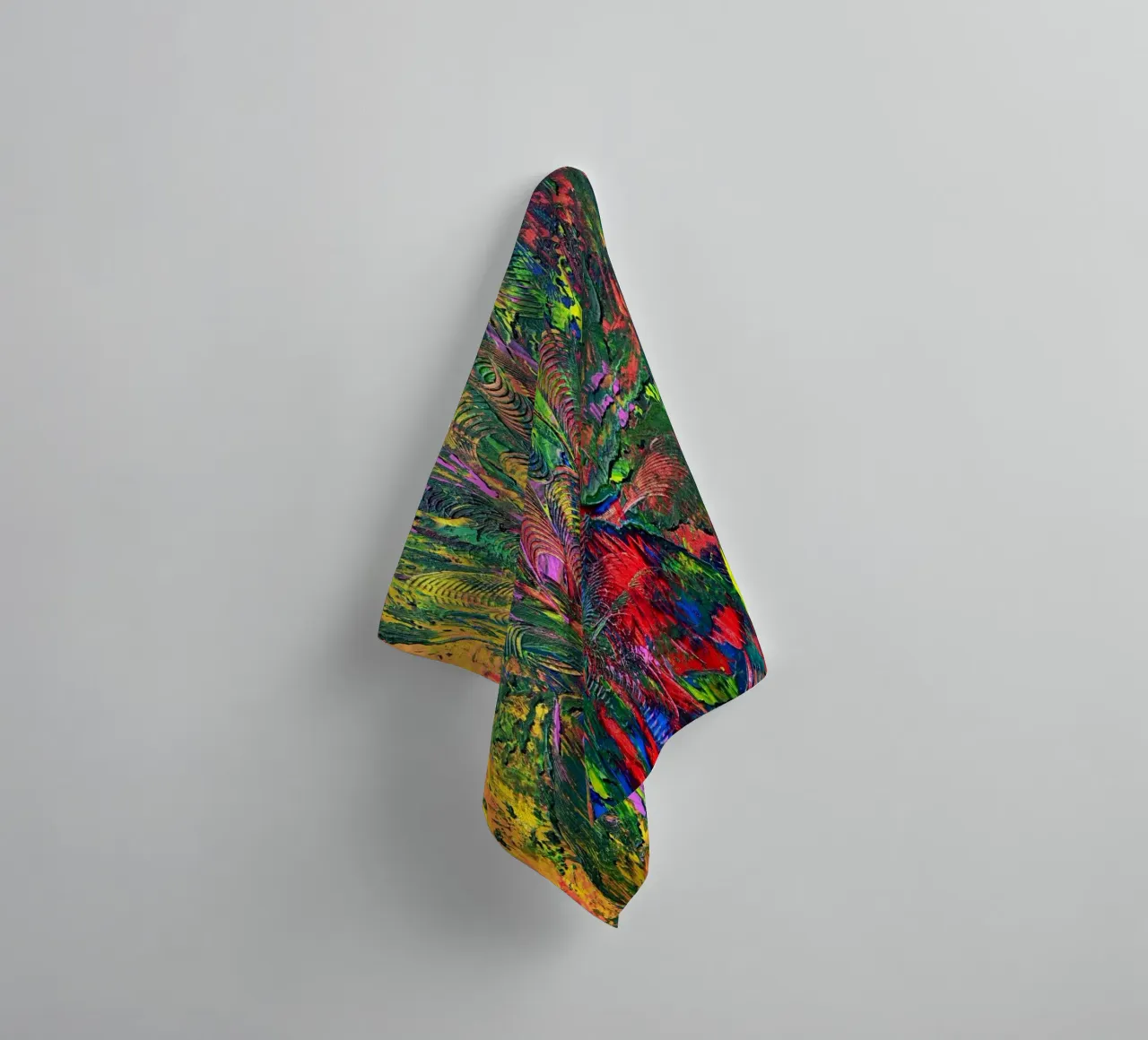 SET AUTUNNO asciugamano da bagno da Thierry Vobmann Abstract painting
