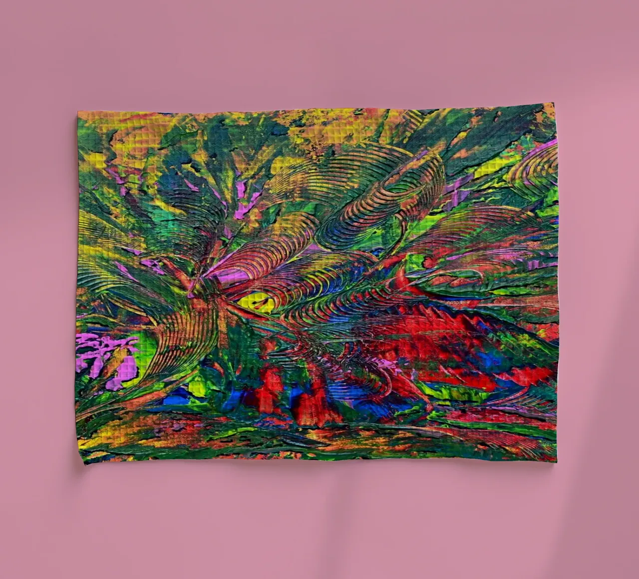 SET AUTUNNO canovaccio da cucina da Thierry Vobmann Abstract painting