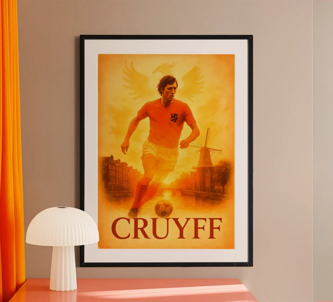 Johan Cruyff carta hahnemühle da Cyberpunk Canvas