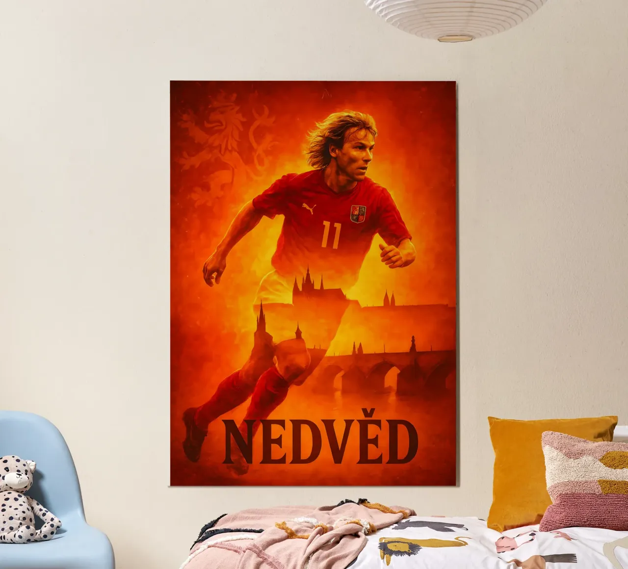 Pavel Nedved carta hahnemühle da Cyberpunk Canvas