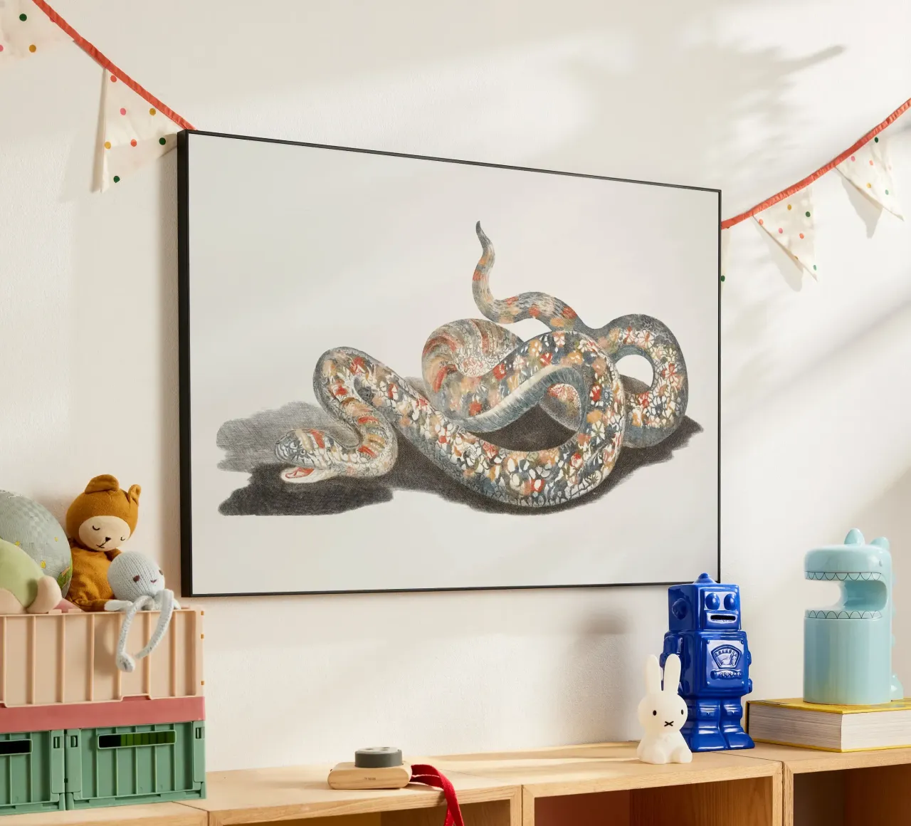 A snake alluminio dibond da vintageshop
