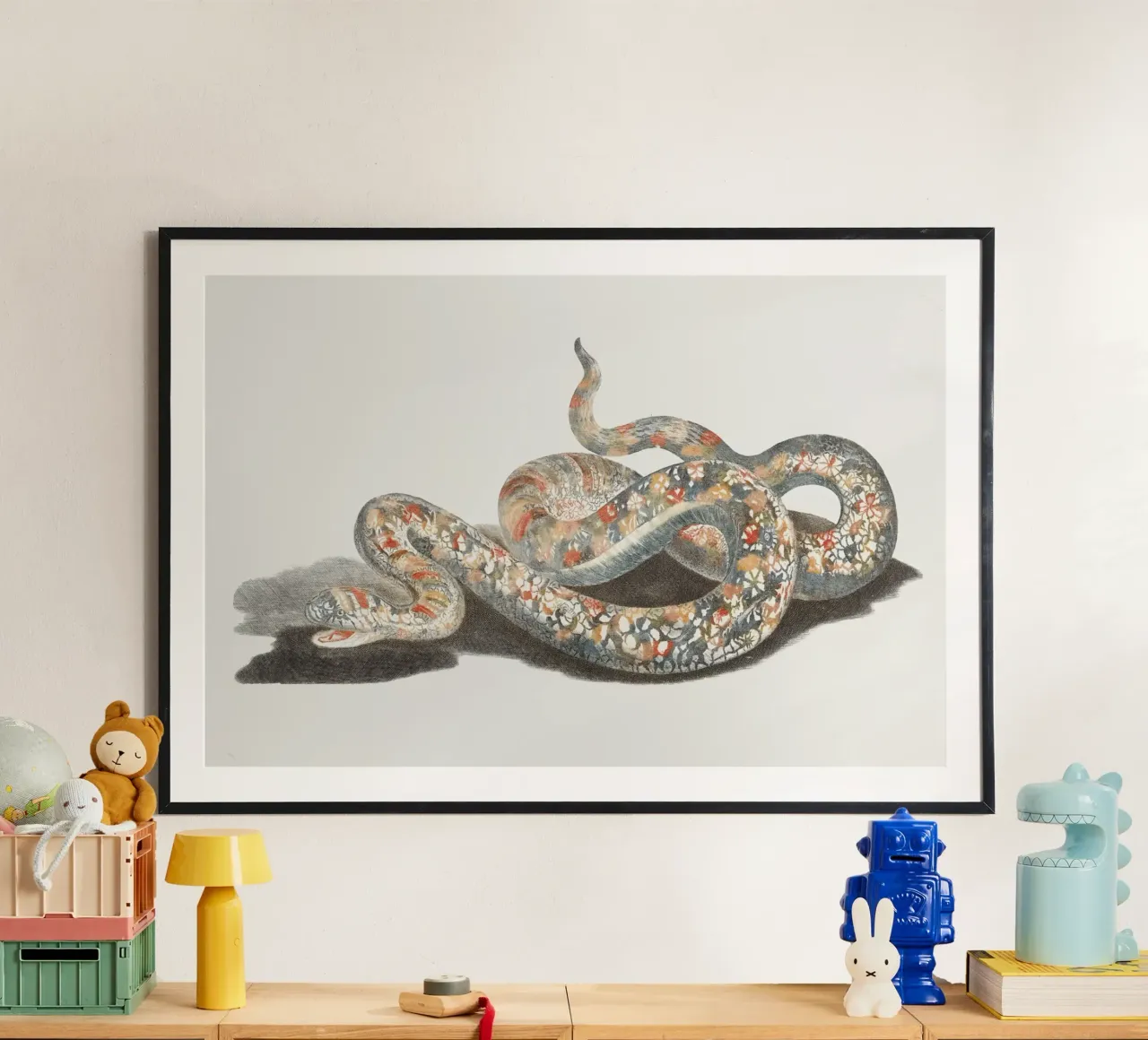 A snake carta hahnemühle da vintageshop