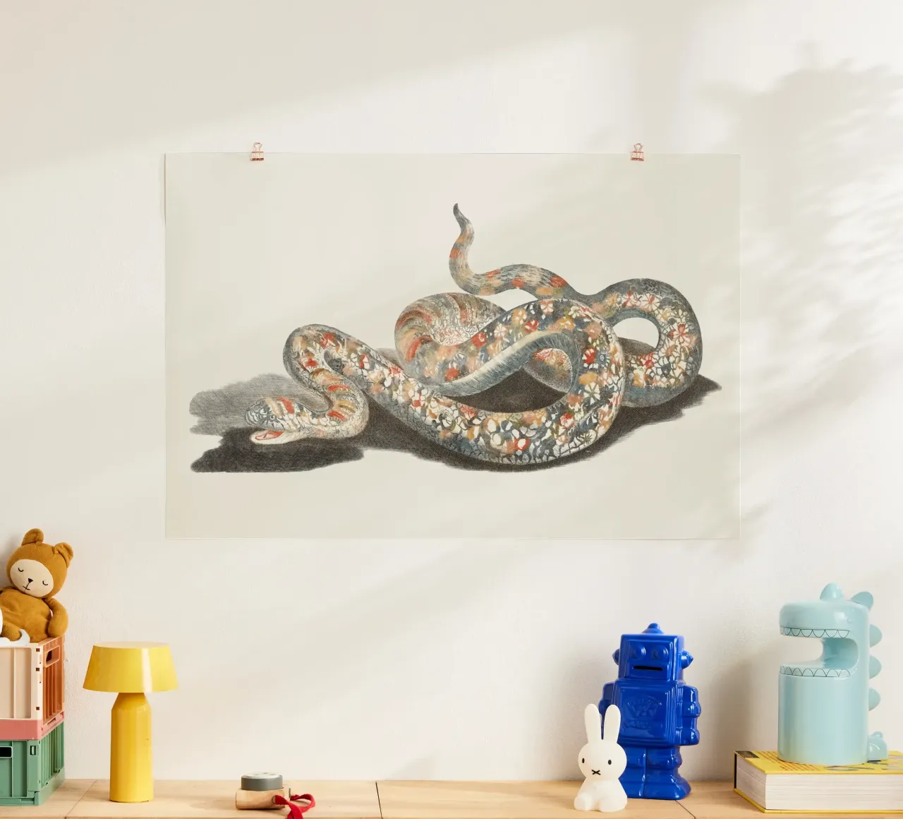 A snake carta hahnemühle da vintageshop