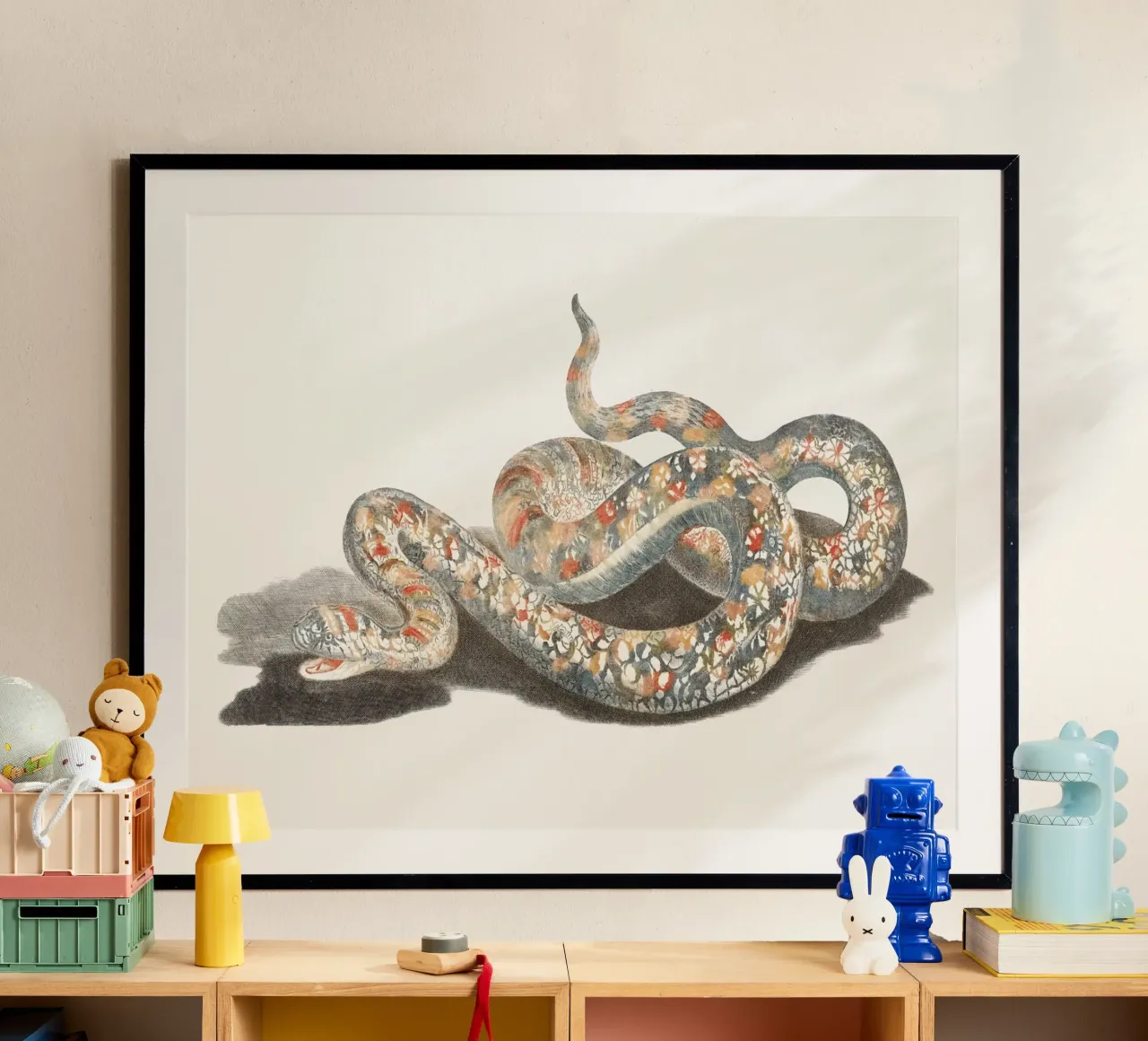 A snake carta hahnemühle da vintageshop