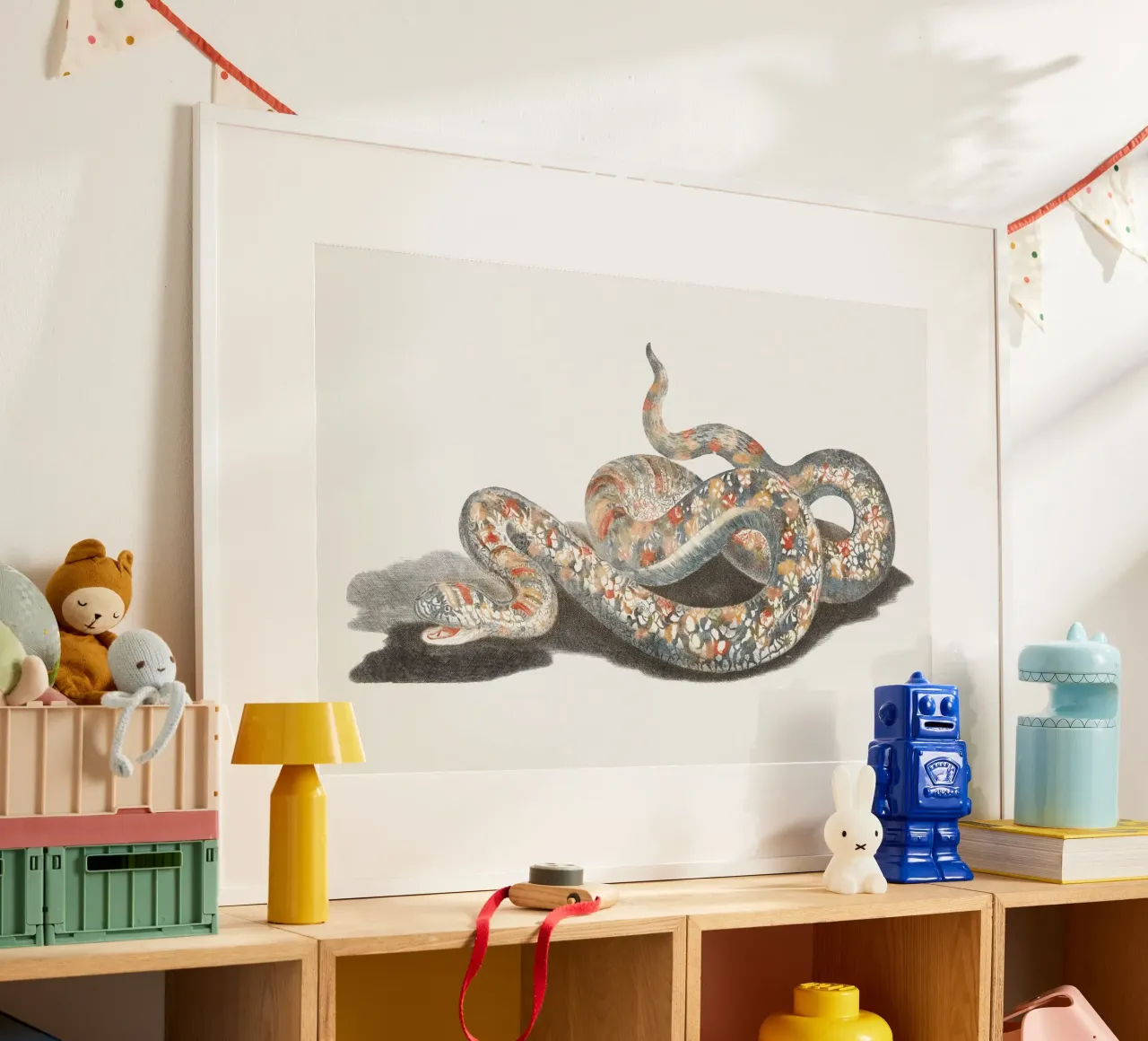 A snake carta hahnemühle da vintageshop