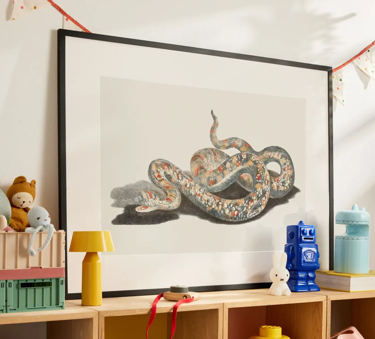 A snake carta hahnemühle da vintageshop