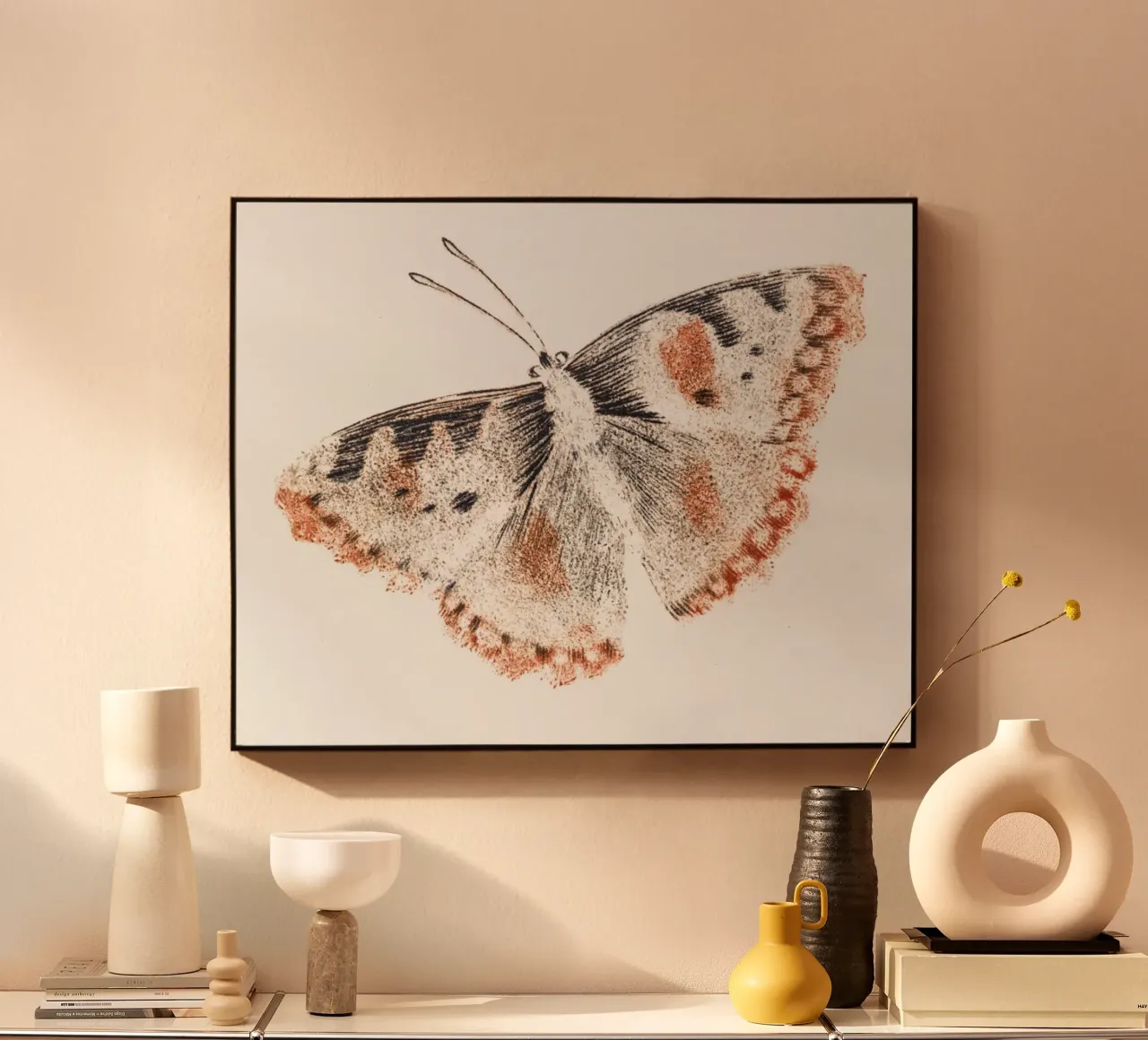 A butterfly plexiglass da vintageshop