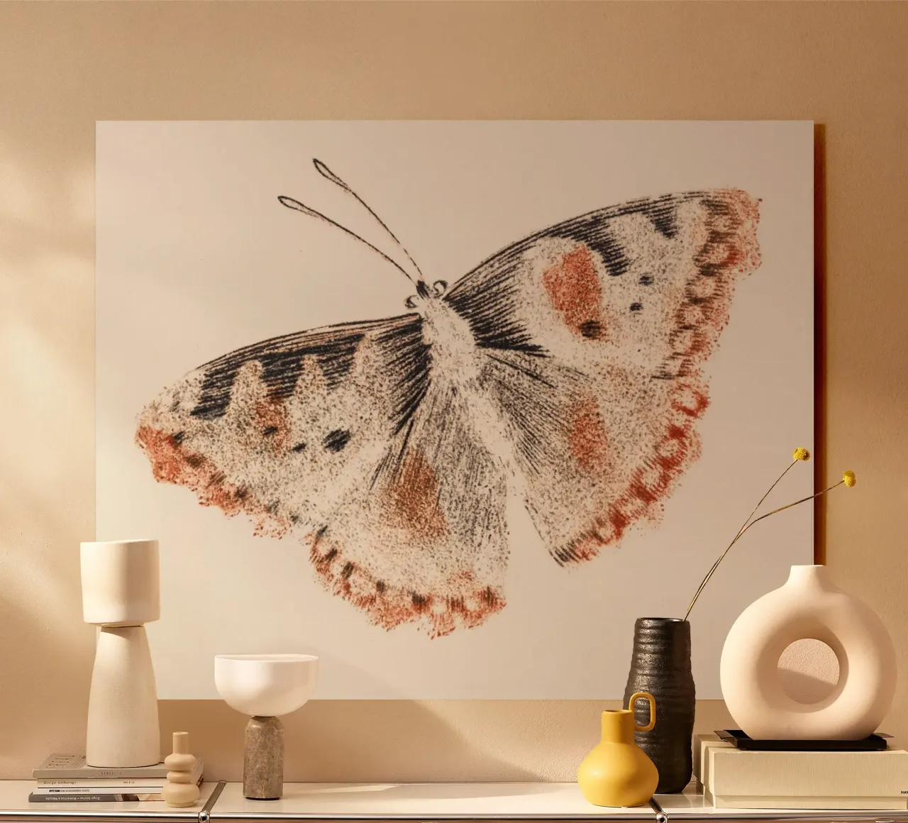 A butterfly plexiglass da vintageshop