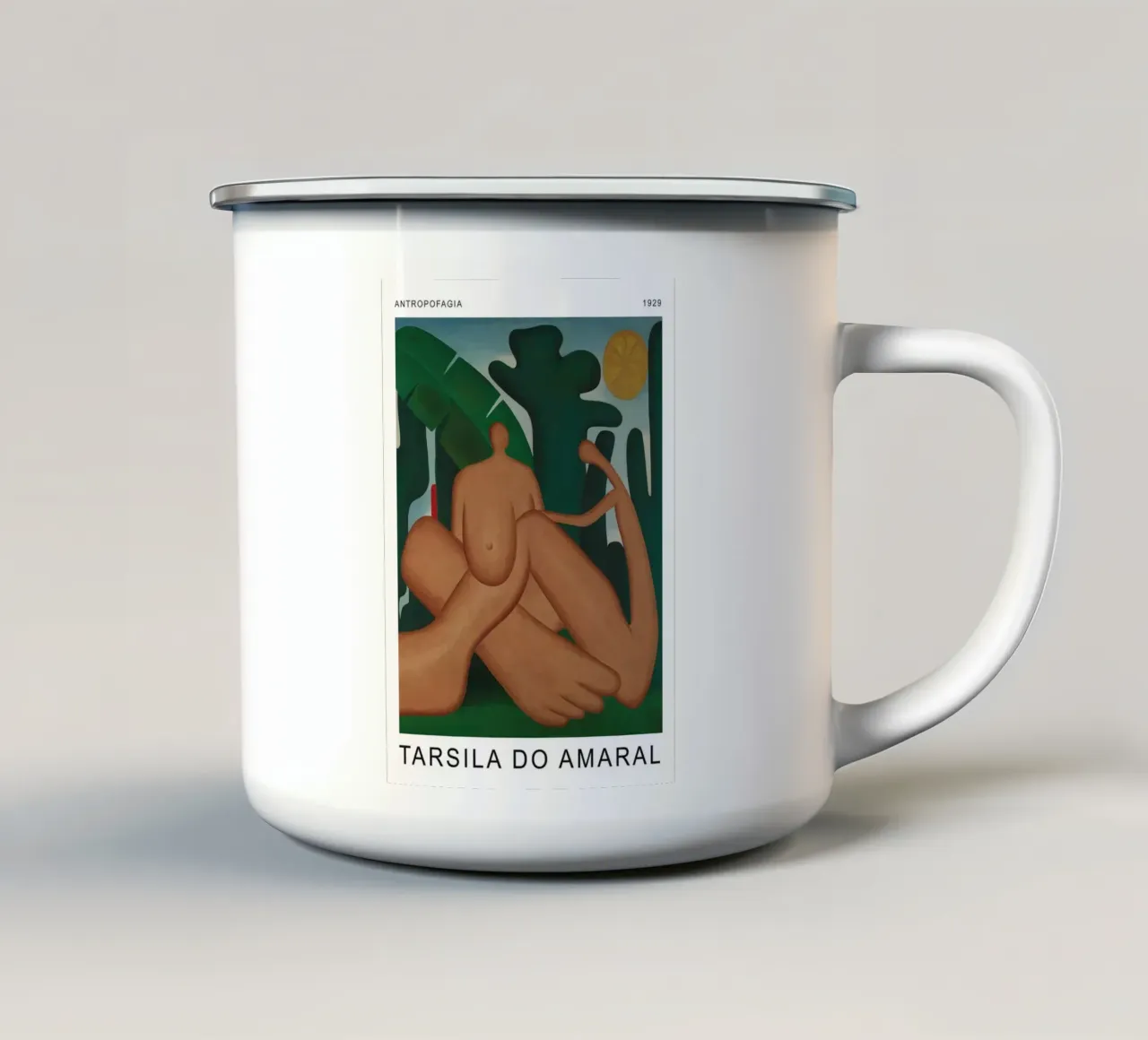 Antropofagia, 1929 tazza in smalto da Tobias Coll