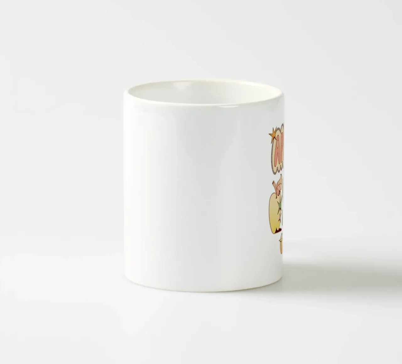 An Apple tazza in ceramica da Six Legs Under