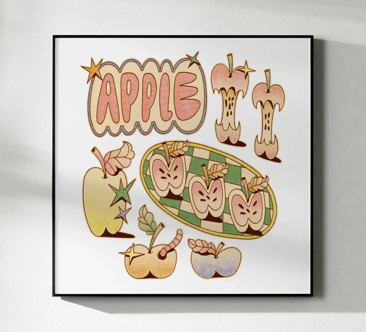 An Apple plexiglass da Six Legs Under