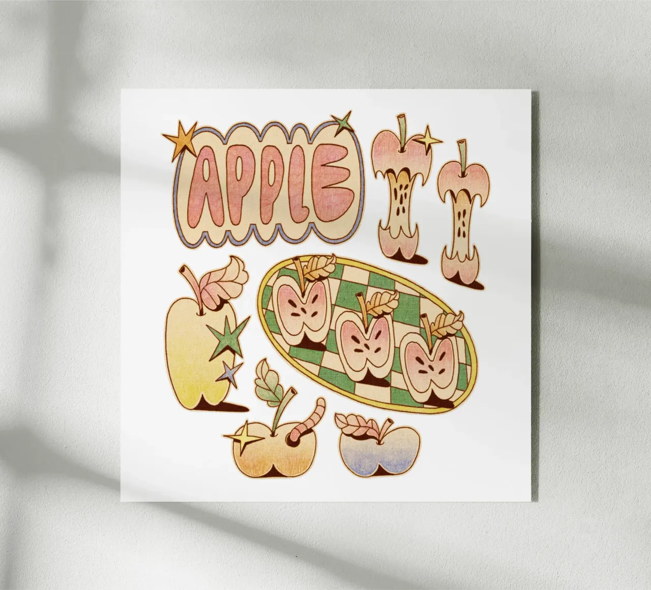 An Apple plexiglass da Six Legs Under