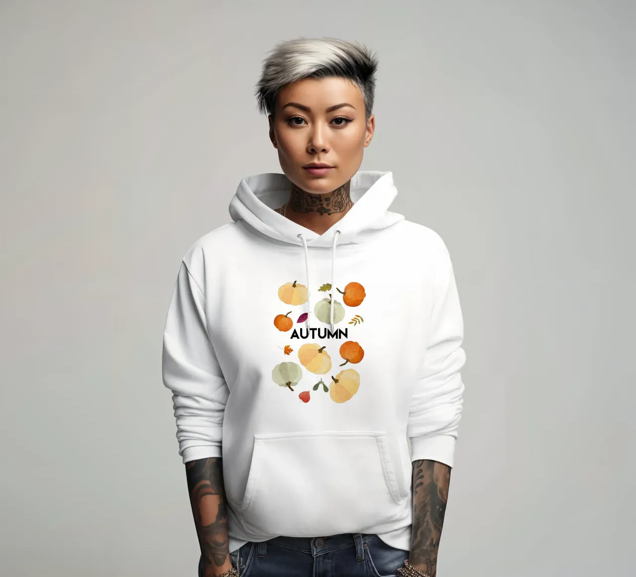 Autunno felpa con cappuccio da Rose Beck Art