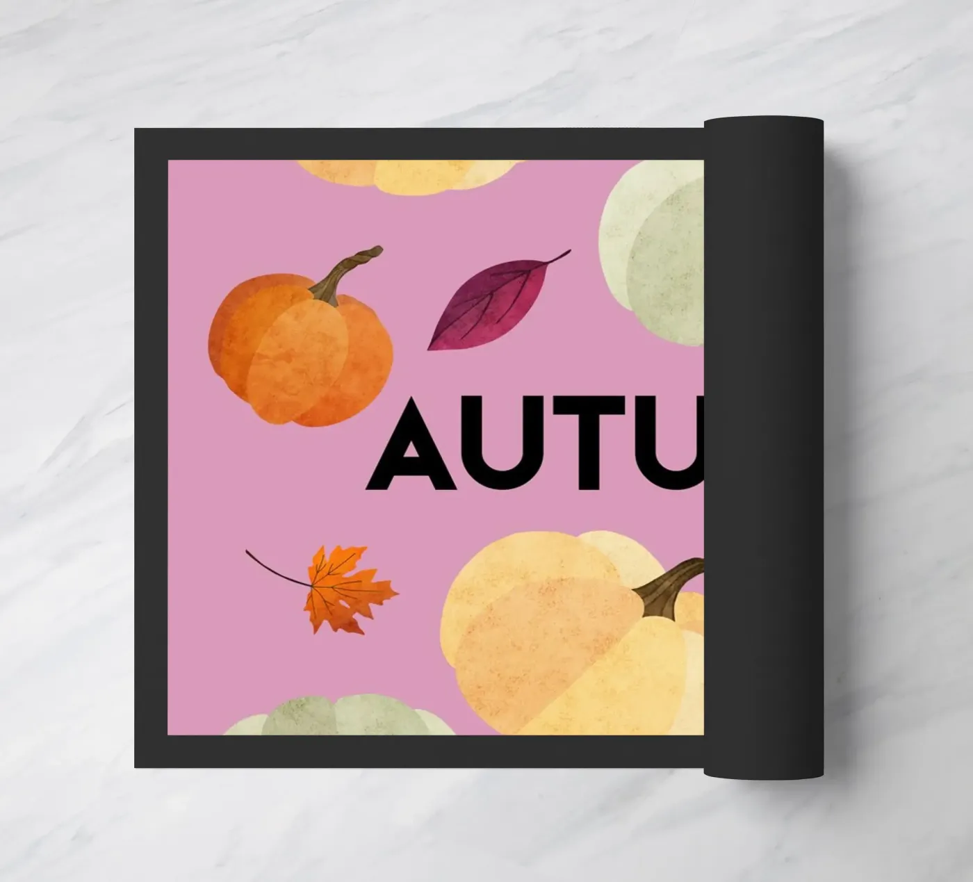 Herfst deurmat van Rose Beck Art