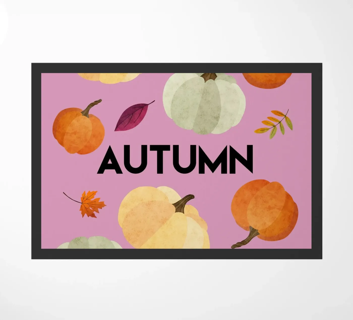 Herfst deurmat van Rose Beck Art