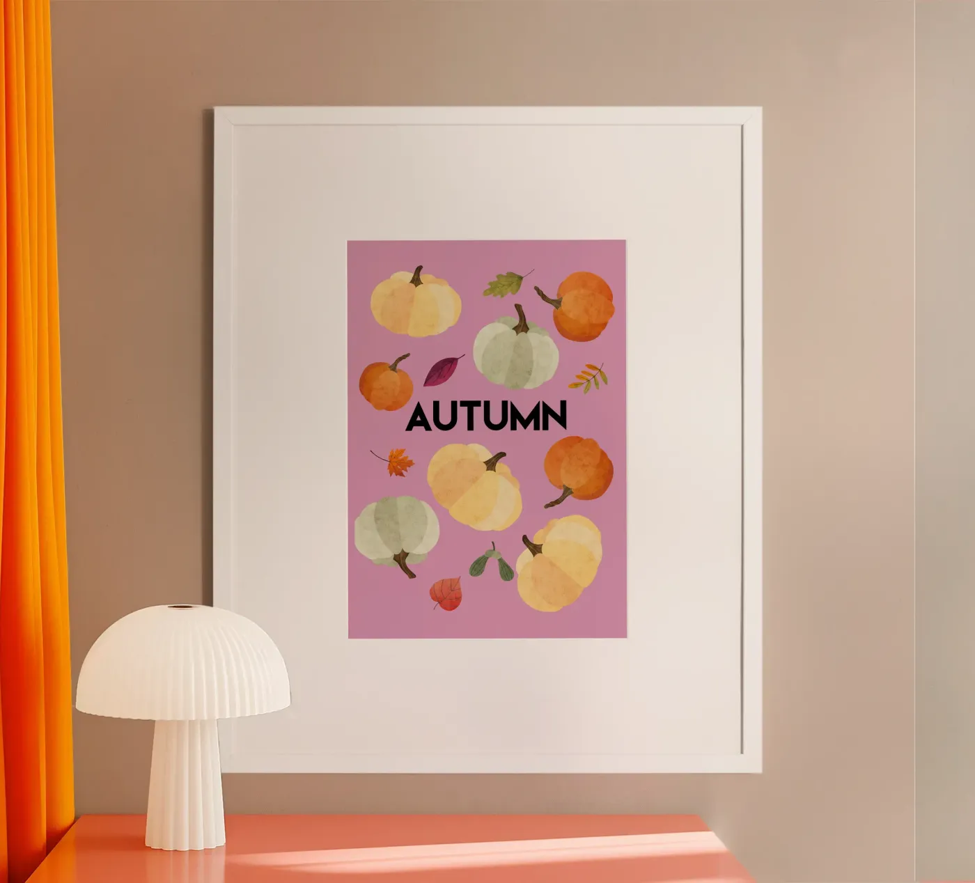 Autunno poster da Rose Beck Art