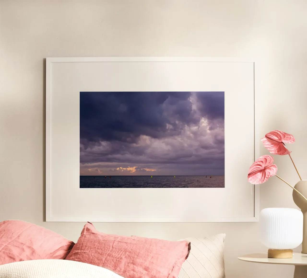 Mare #11 poster con telaio in plastica da Tal Paz-Fridman
