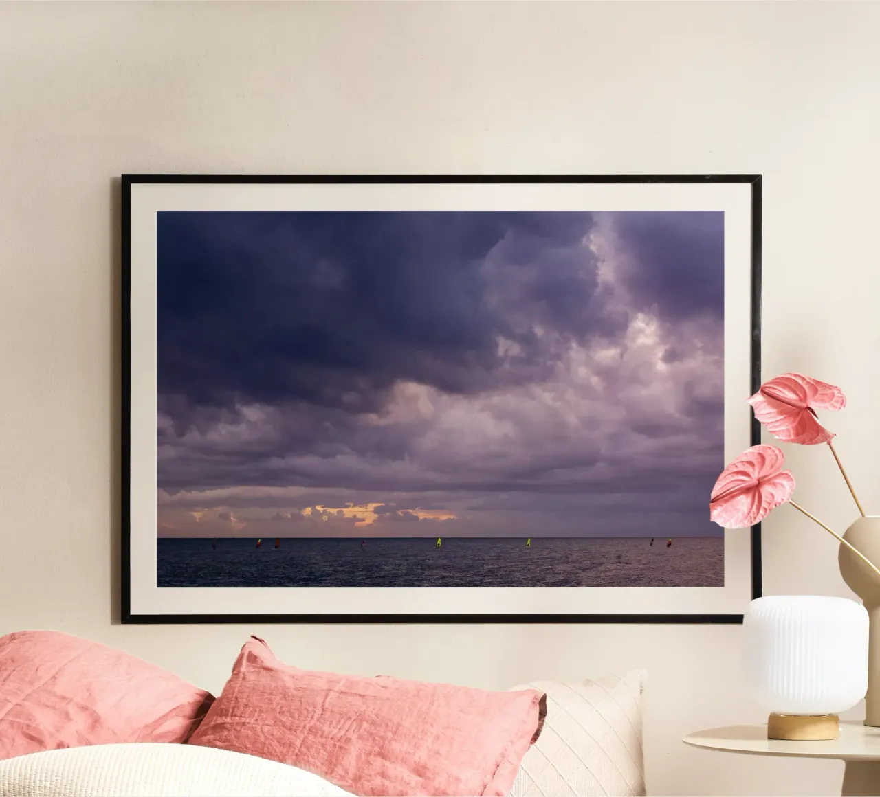 Mare #11 poster con telaio in plastica da Tal Paz-Fridman