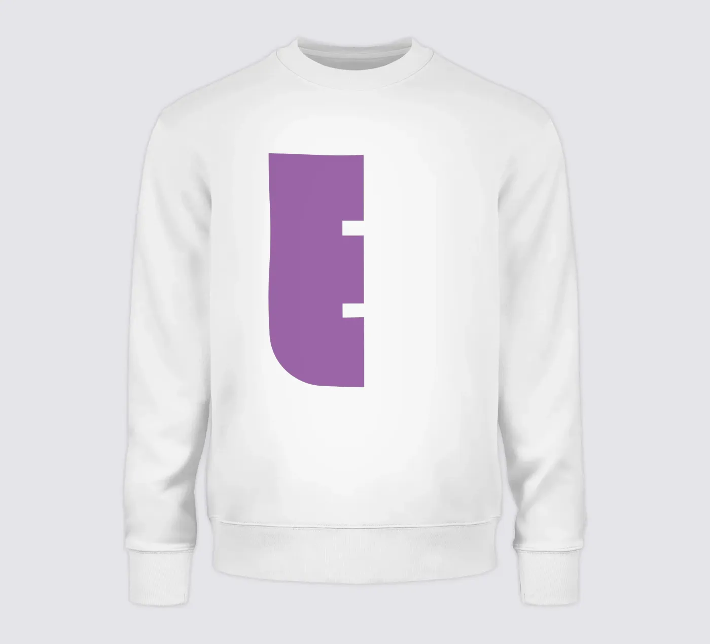 Buchstabe E sweatshirt by DARIA IVANOVNA