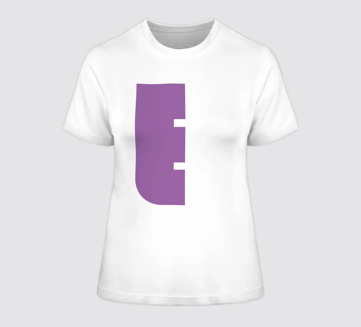 Buchstabe E t-shirt da donna da DARIA IVANOVNA