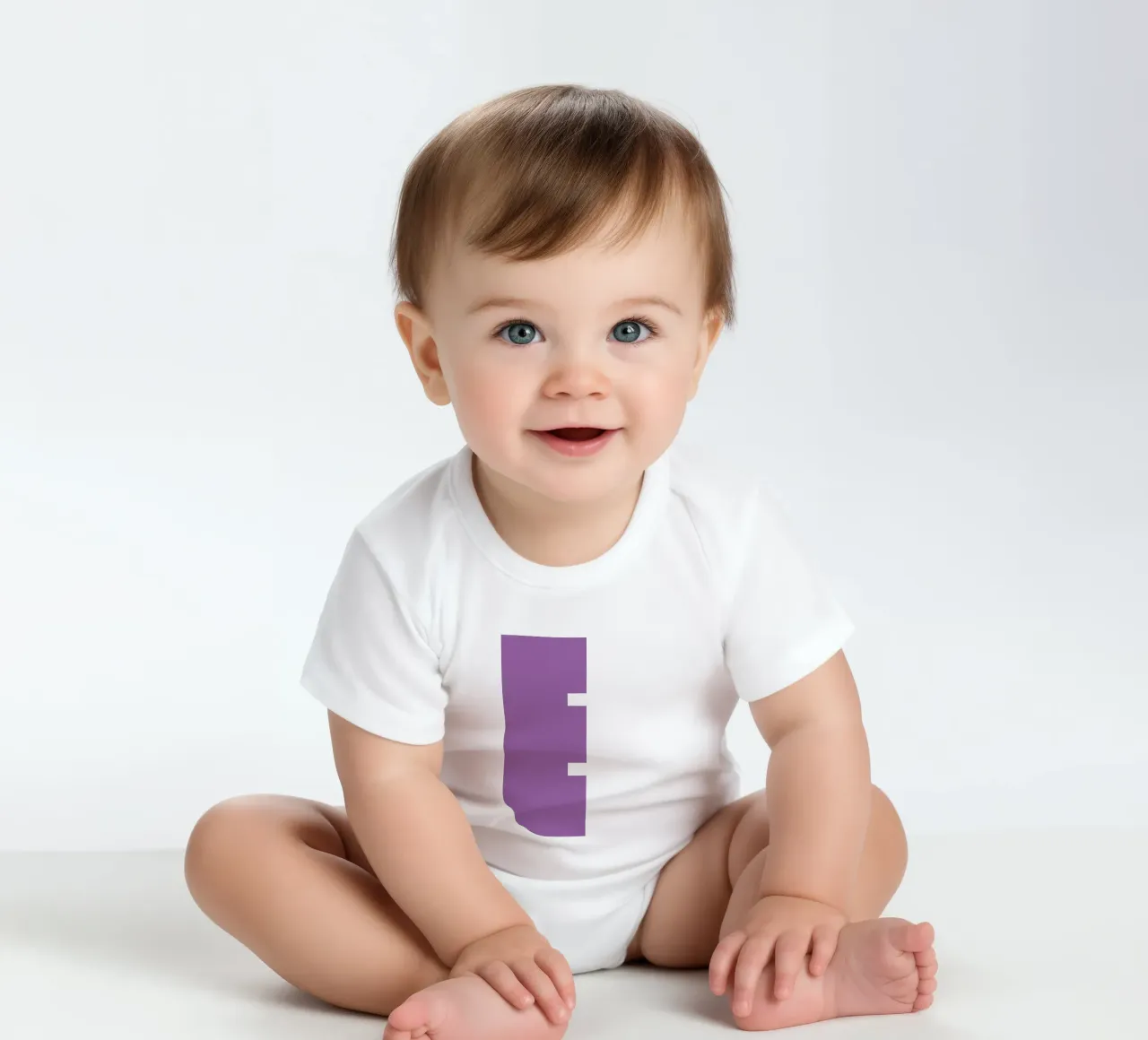 Buchstabe E body bébé de DARIA IVANOVNA