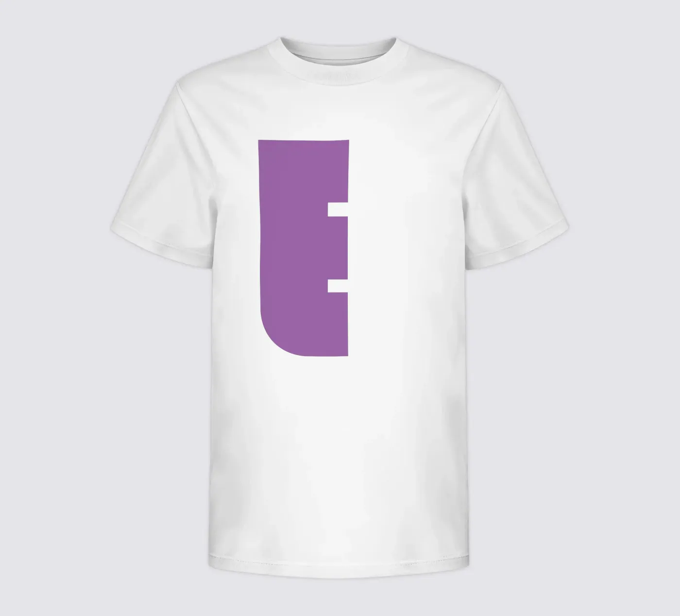 Buchstabe E t-shirt bambini da DARIA IVANOVNA