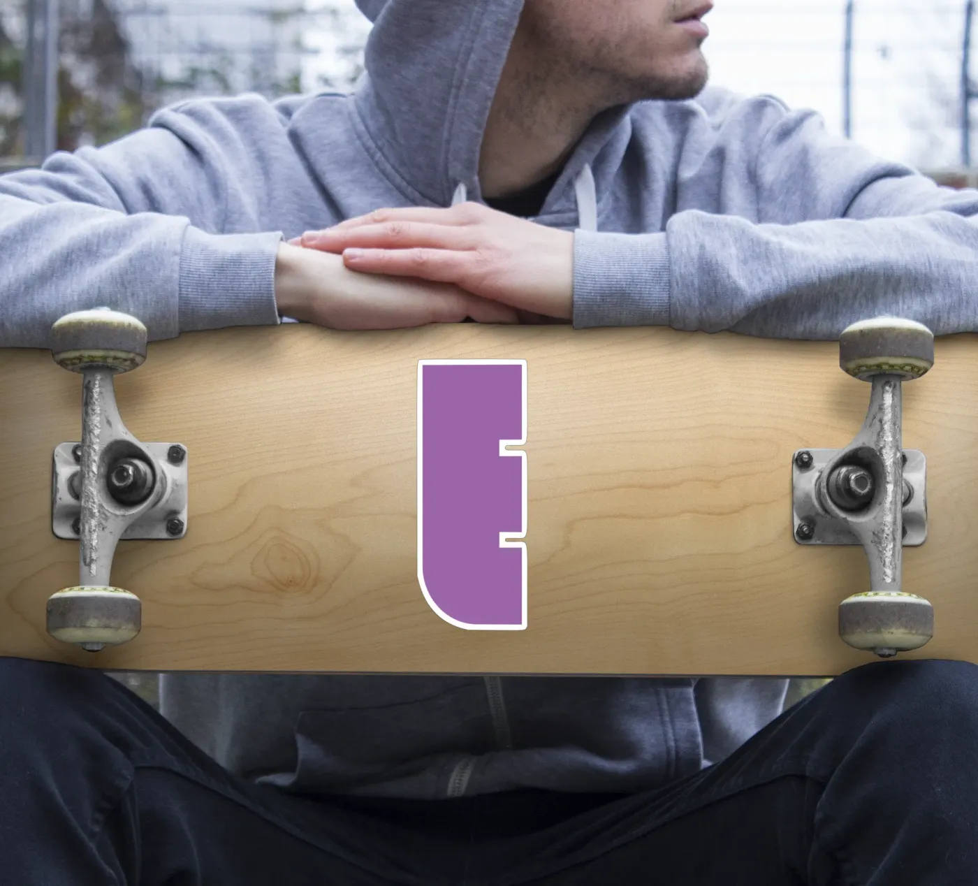 Buchstabe E sticker van DARIA IVANOVNA