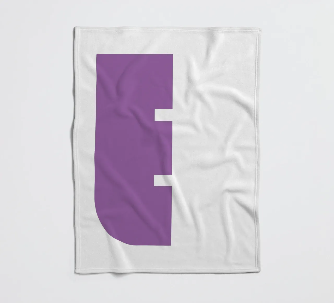 Buchstabe E fleecedeken van DARIA IVANOVNA