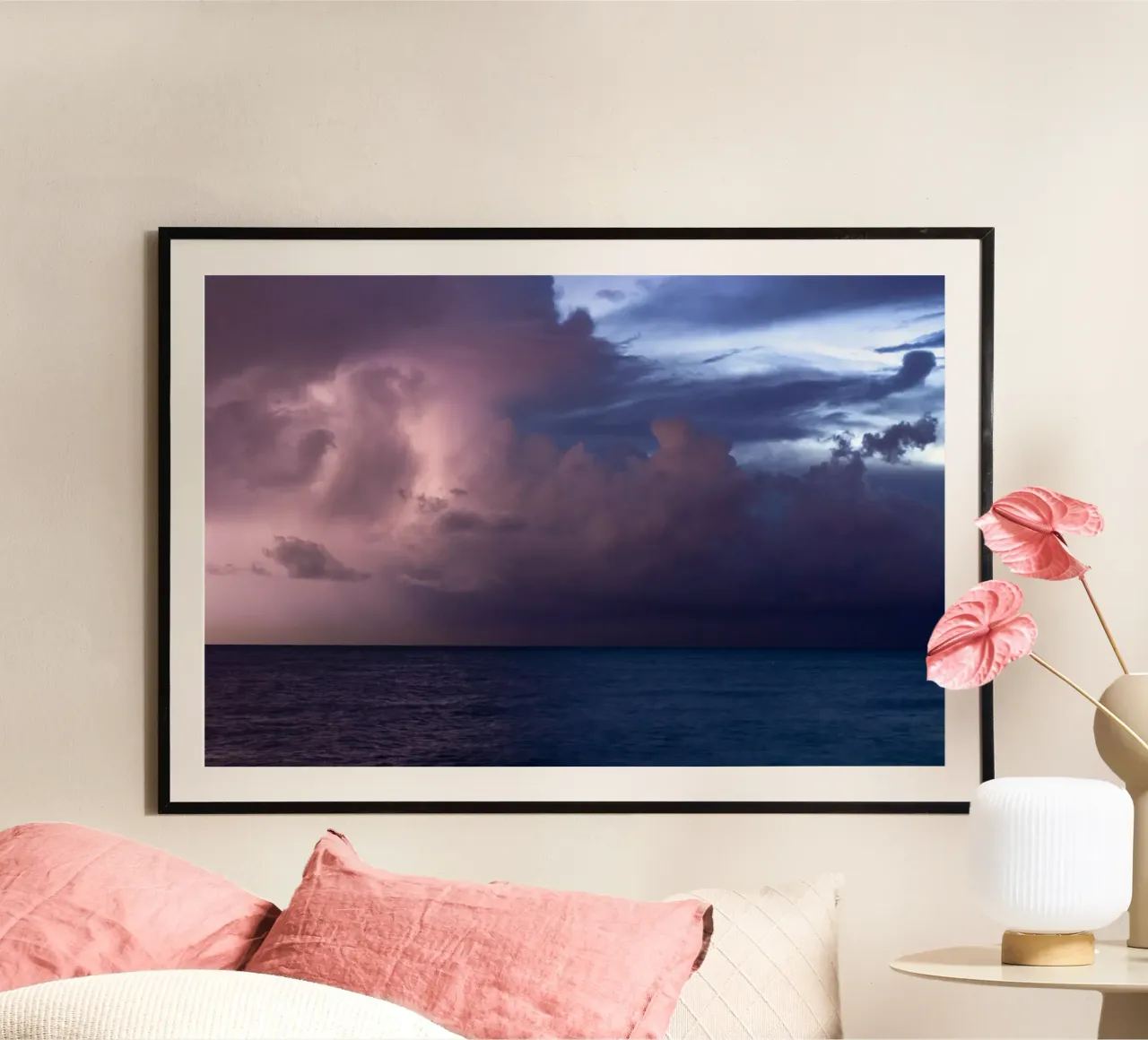 Mare #15 poster con telaio in alluminio da Tal Paz-Fridman