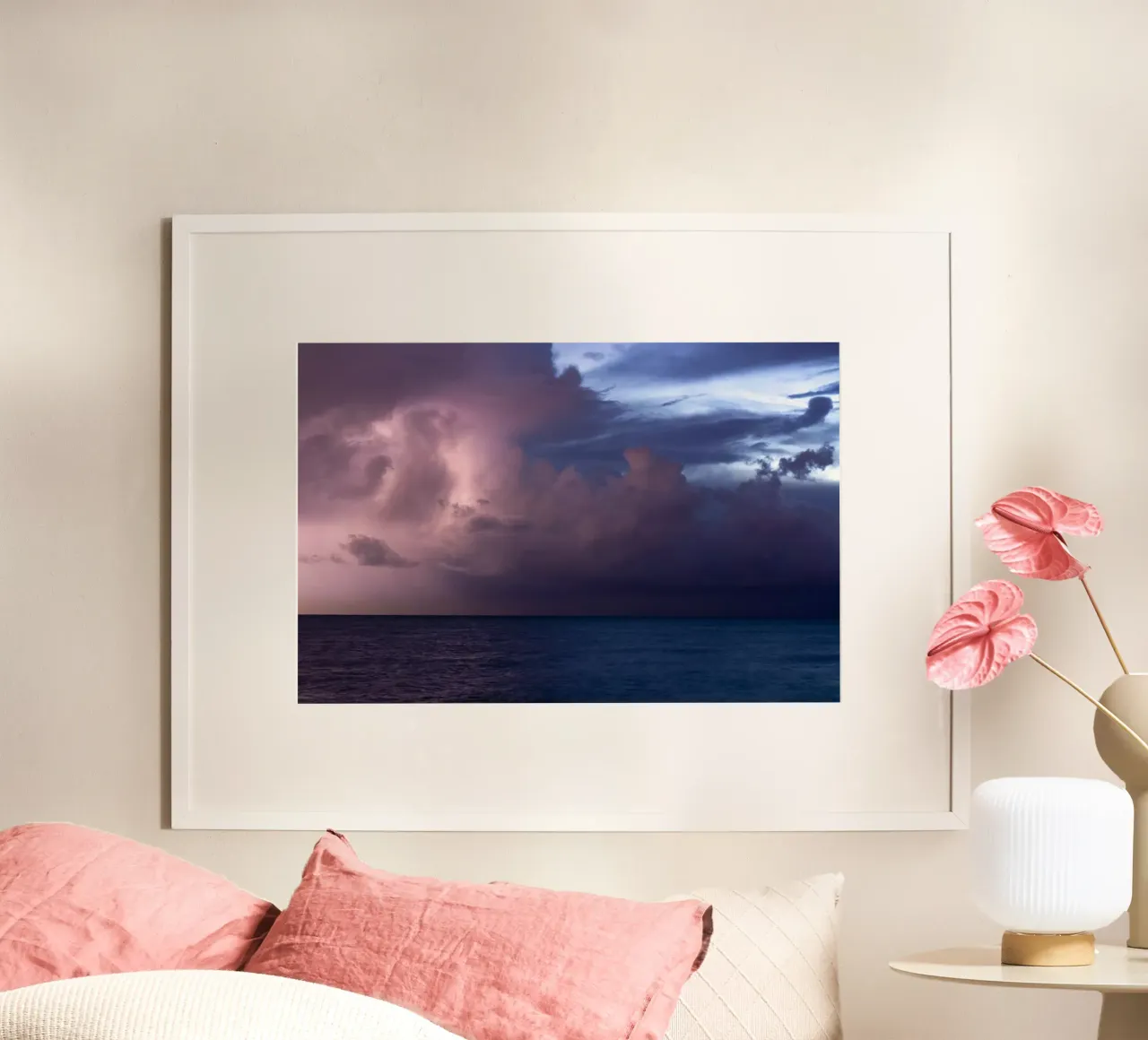 Mare #15 poster con telaio in alluminio da Tal Paz-Fridman