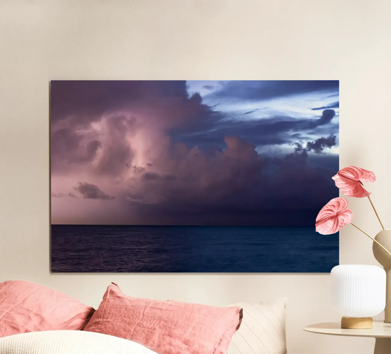 Mare #15 poster con telaio in alluminio da Tal Paz-Fridman
