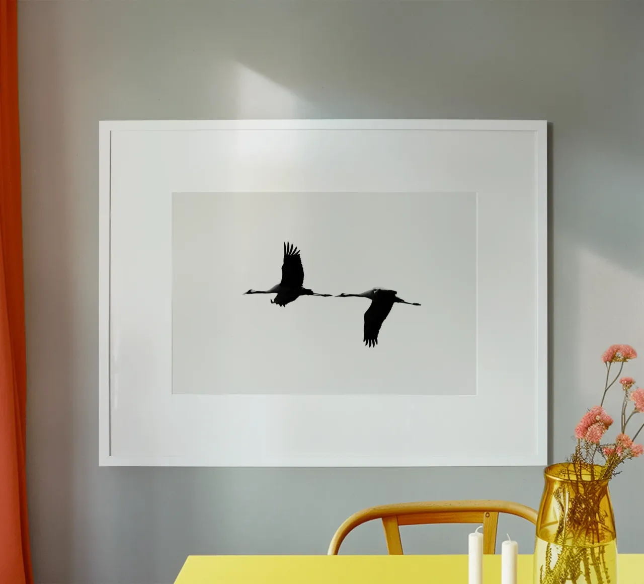 Kranich(e) VI Poster von Tal Paz-Fridman