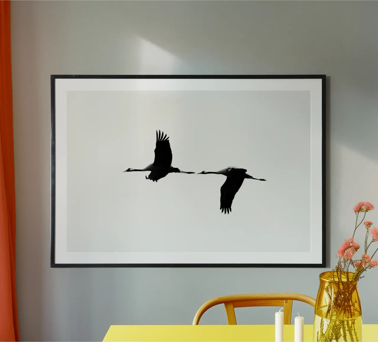 Kranich(e) VI Poster von Tal Paz-Fridman