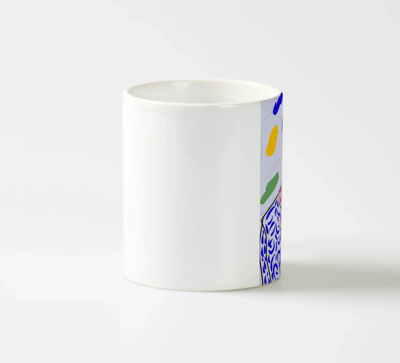 Laurie parigina tazza in ceramica da Mike Leymi