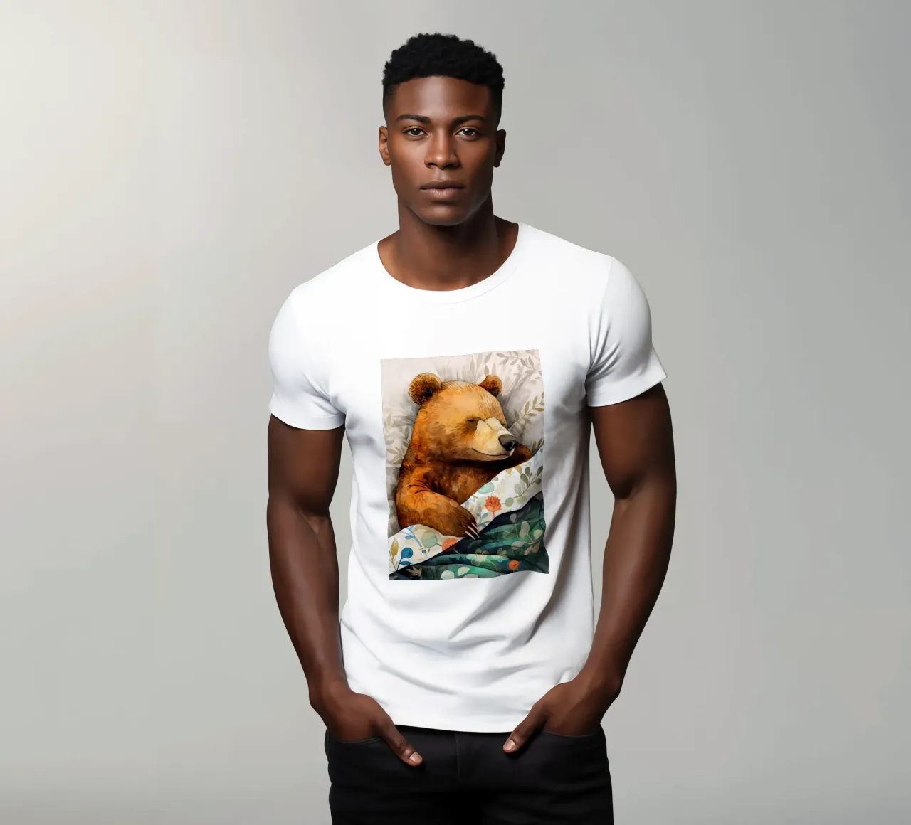 Un altro orso che dorme nel mio letto t-shirt da Justyna Jaszke JBJart