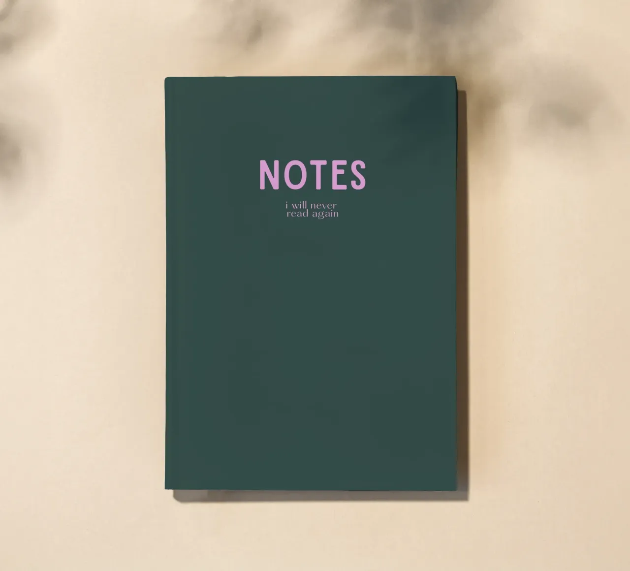 Notes notebook by PurePeachStudio