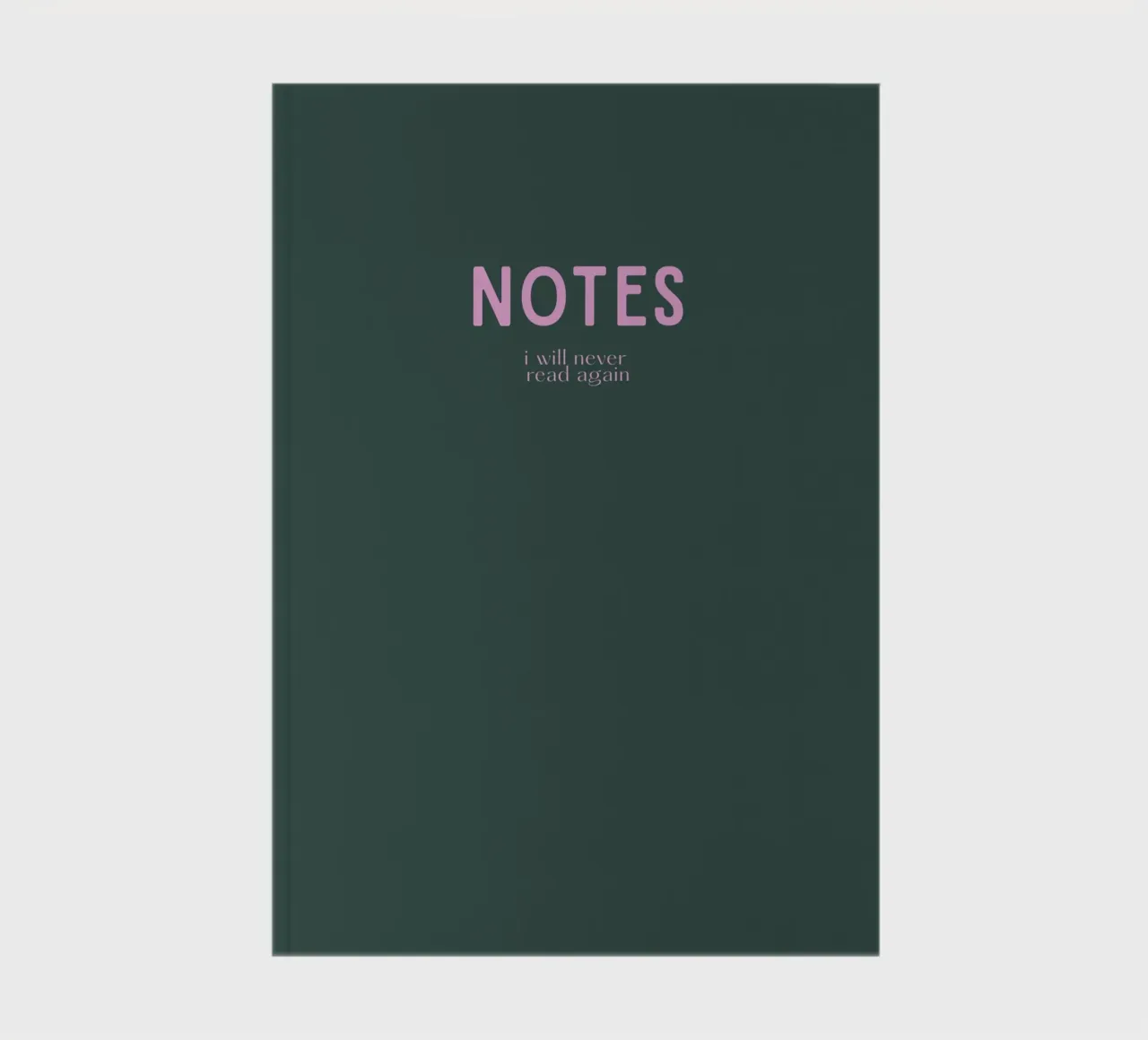 Notes notebook by PurePeachStudio