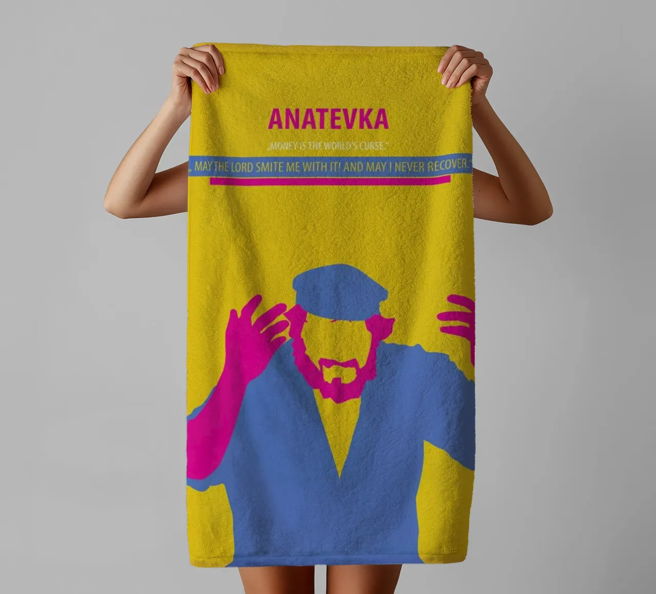Anatevka II asciugamano da bagno da Fräulein Fisher