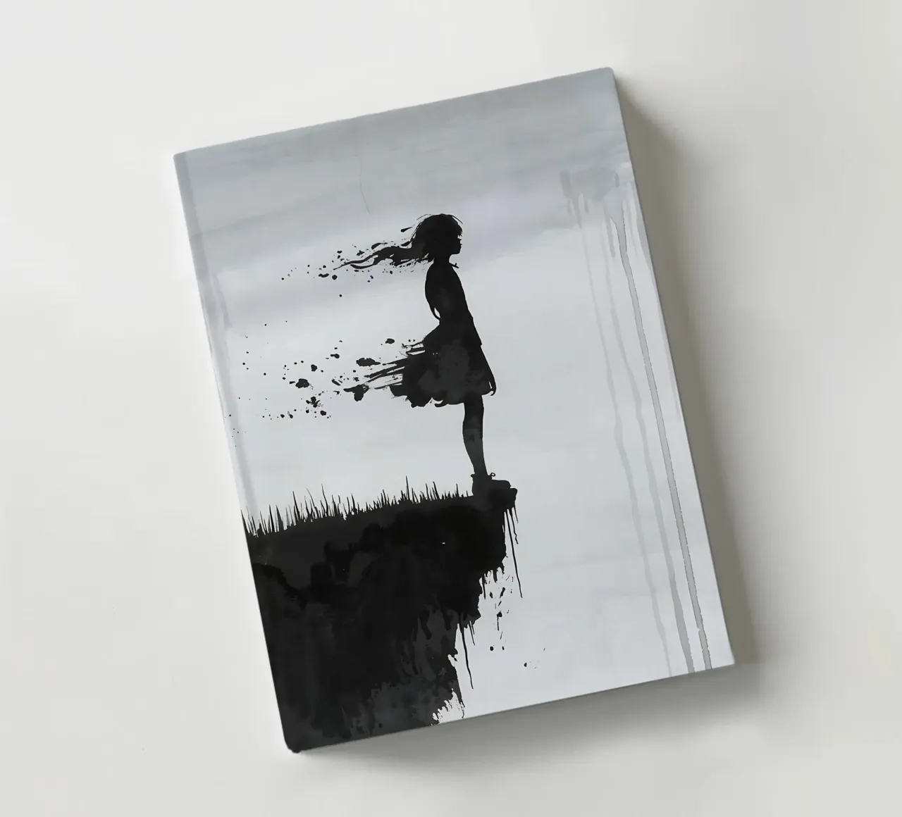 She Disappears at the Edge of the Void notebook by Plain Thoughts