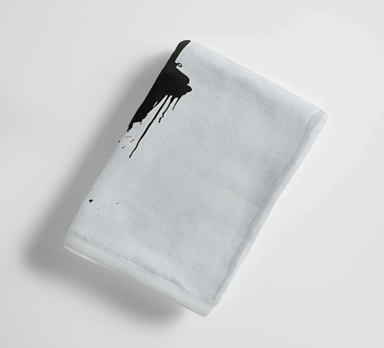 She Disappears at the Edge of the Void towel by Plain Thoughts