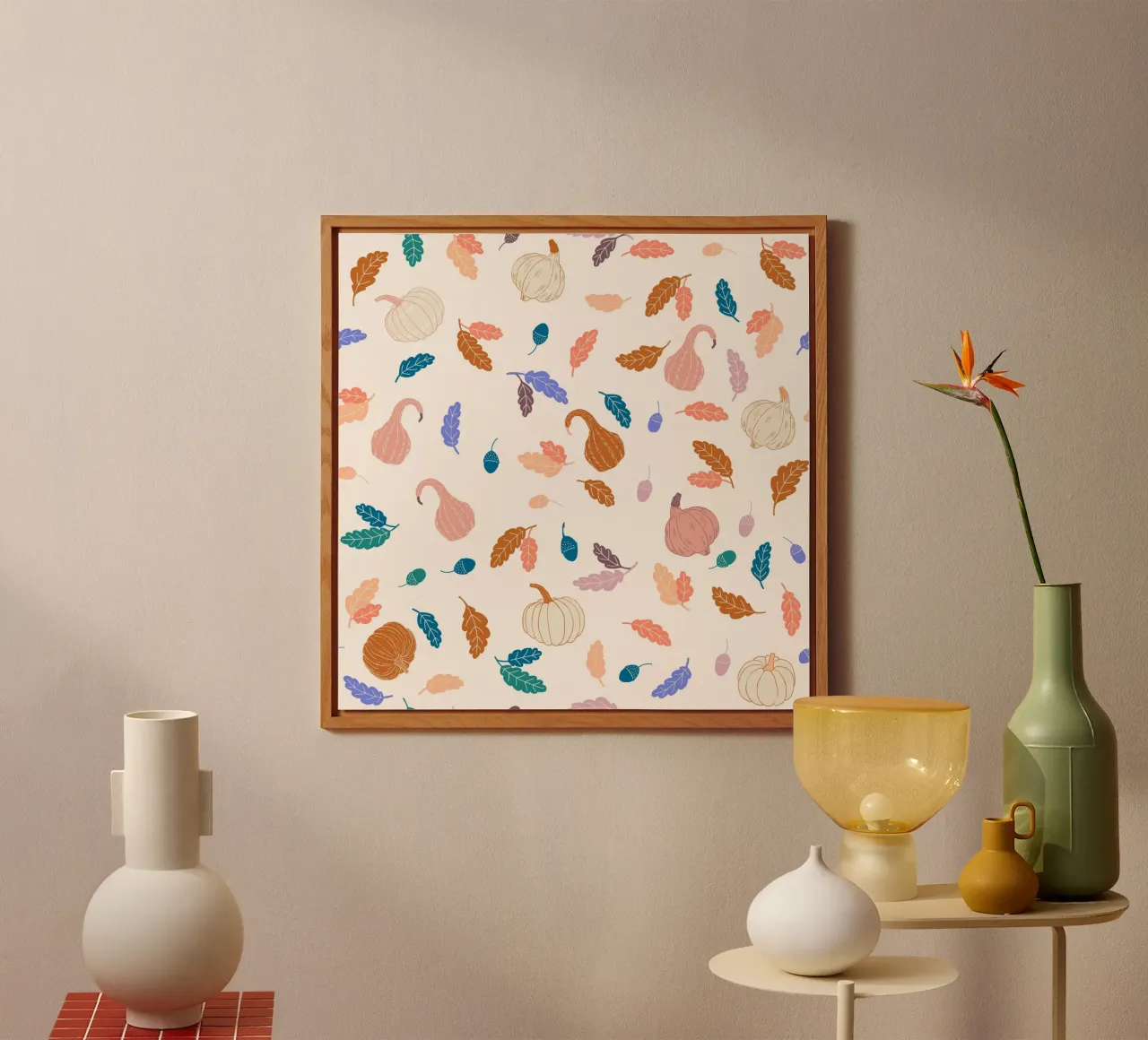 Tesori d'autunno alluminio dibond da youdesignme