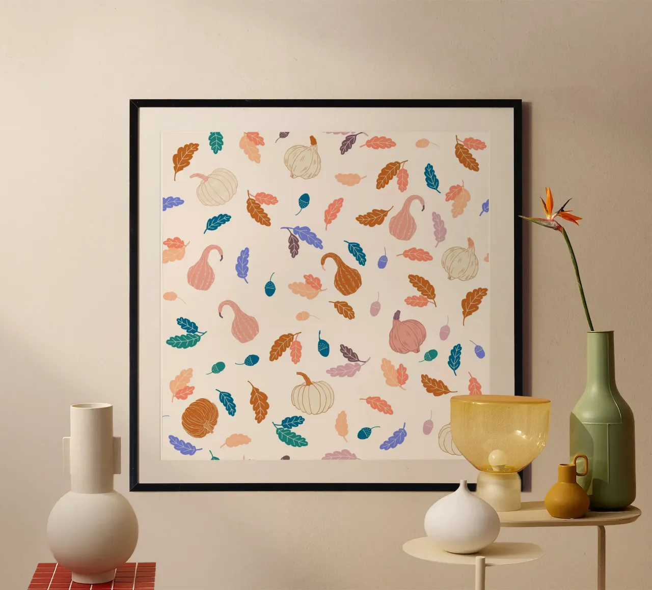 Herfstschatten poster van youdesignme