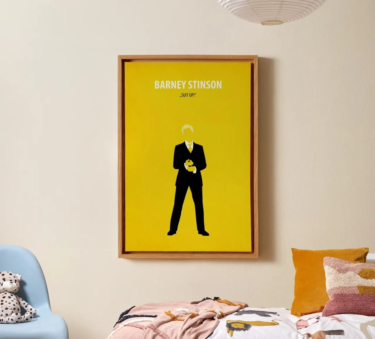 Barney Stinson tela con Cornice a cassetta da Fräulein Fisher