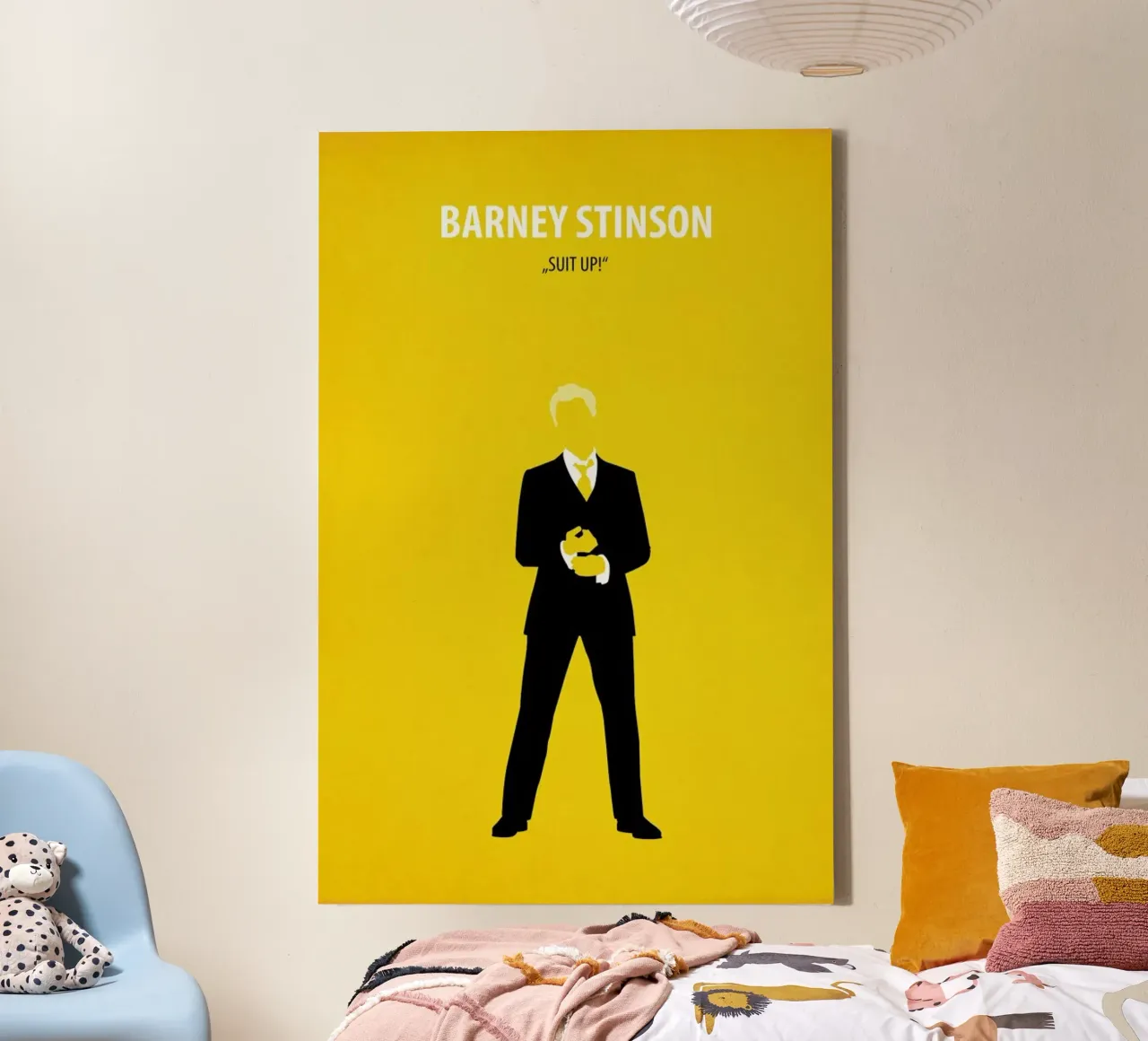Barney Stinson tela con Cornice a cassetta da Fräulein Fisher