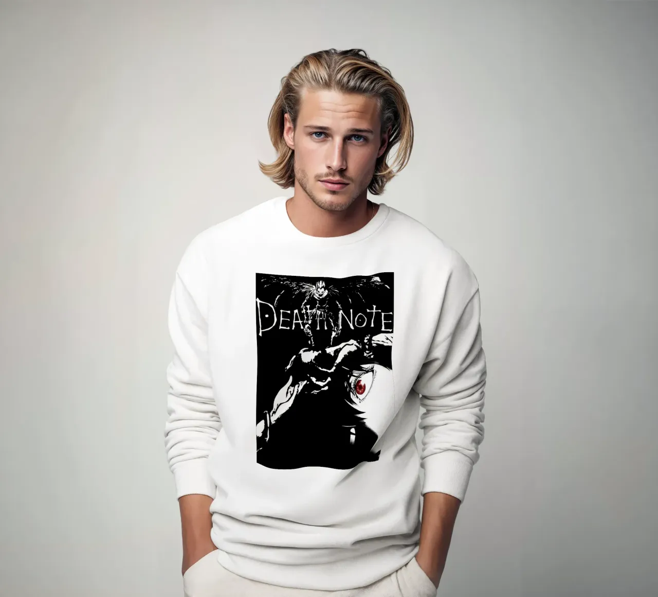 La nota sulla morte nera felpa da igoshdesigns